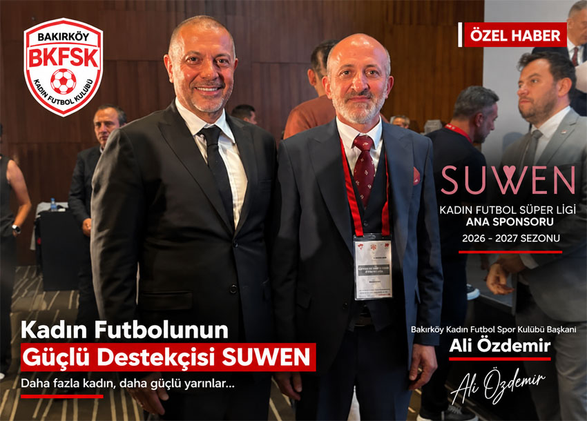 Ali Özdemir Bakırköy Kadın Futbol Spor Kulübü Başkanı